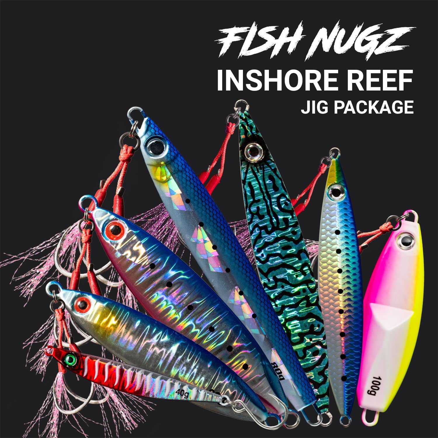 Fish Nugz Inshore Reef Slow Jigging Starter Package