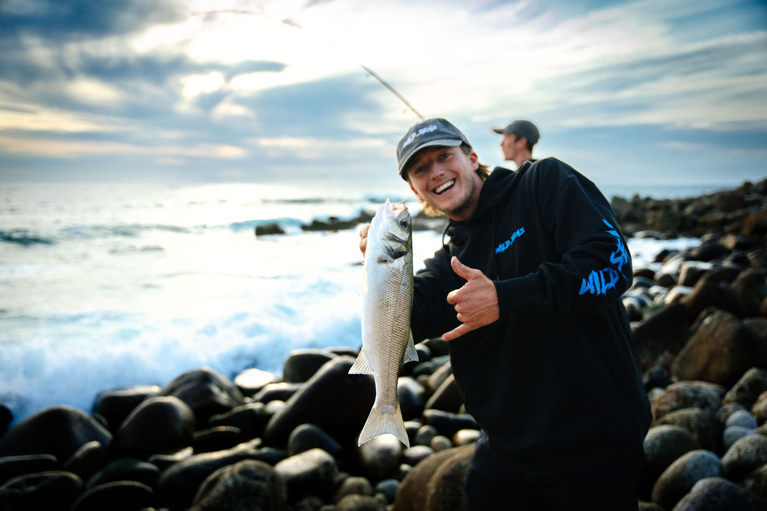 Fishing shop logo sweatshirts