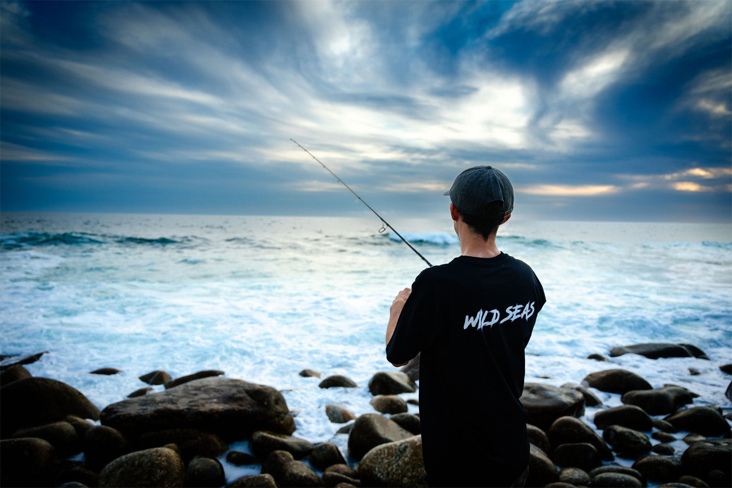 Wild Seas Logo T-Shirt - Fishing Clothing & Apparel – Wild Seas