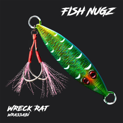 Fish Nugz WRECK RAT Slow Jig for Wreck and Deep Sea Fishing – Wild Seas  Fishing